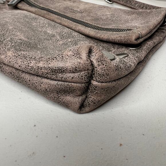 Hammitt VIP Medium Fold Over Leather Crossbody Bag - Picture 6 of 9